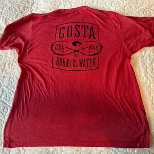 Costa Red Graphic T-Shirt